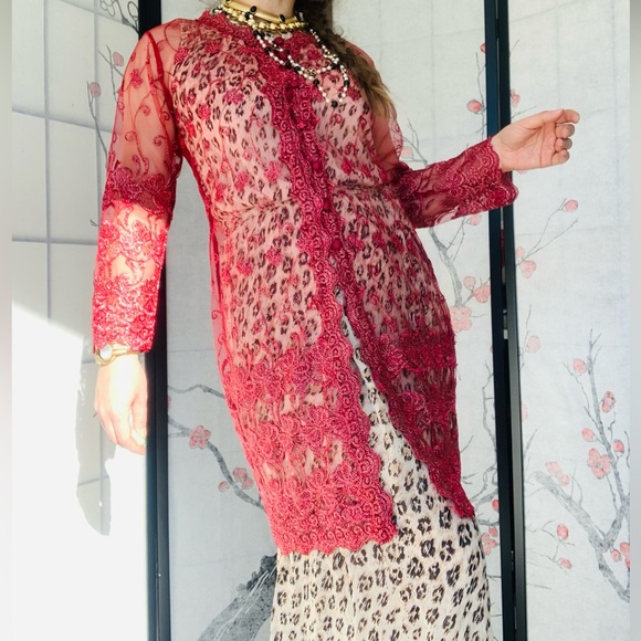 Anthropologie Metallic Mesh Mermaidcore Indie Sleeze INDIAN Tribal Core - Picture 10 of 16